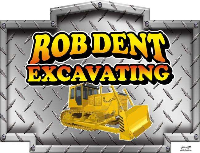 Rob Dent Excavating Logo