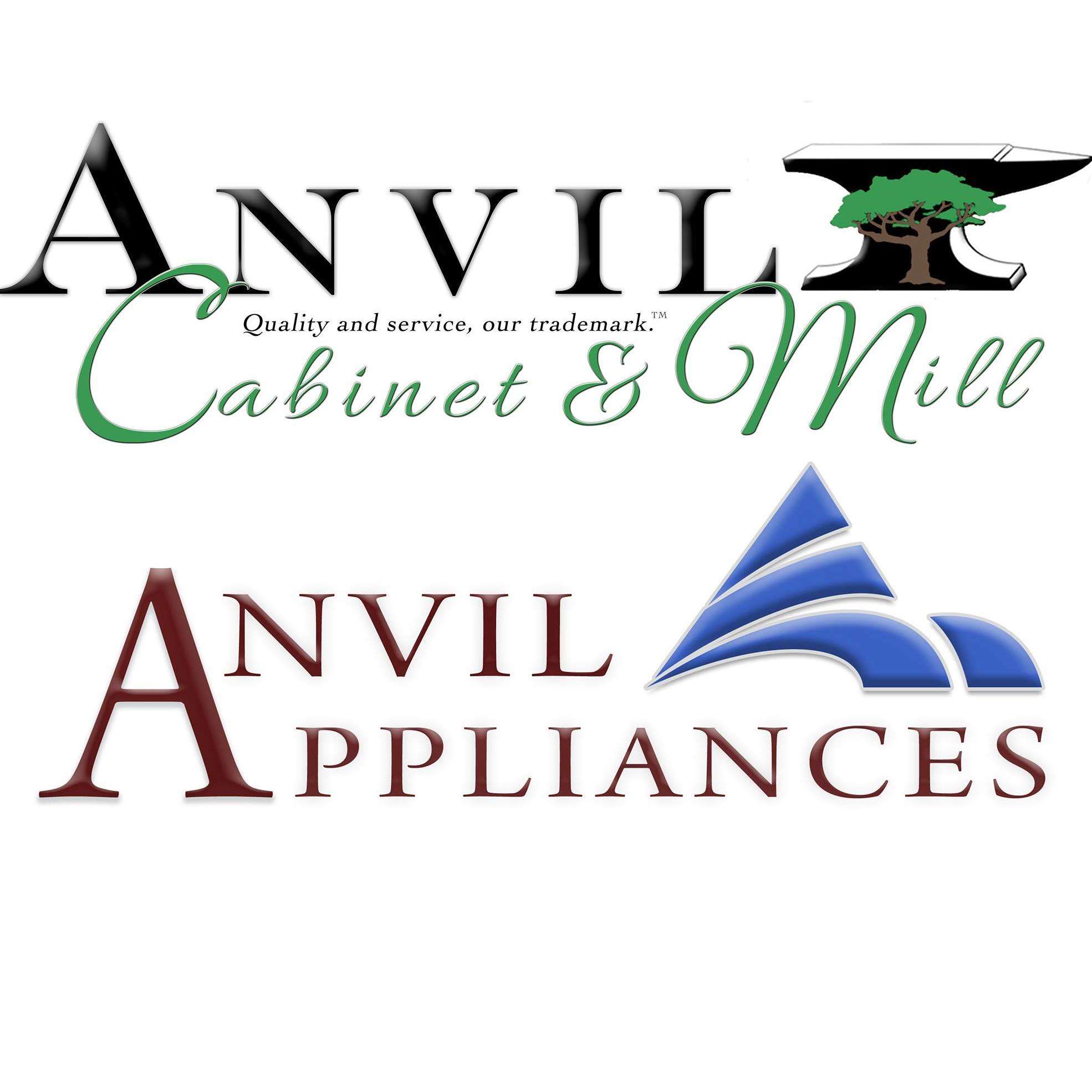 Anvil Cabinet & Mill Logo