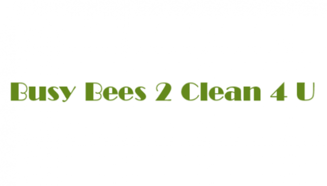 Busy Bees 2 Clean 4U Logo