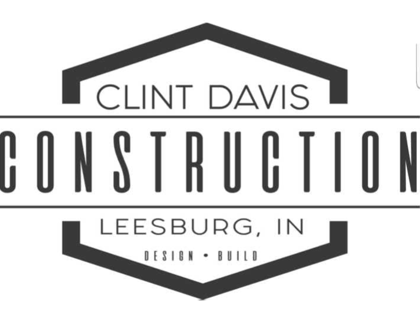 Clint Davis Construction Logo
