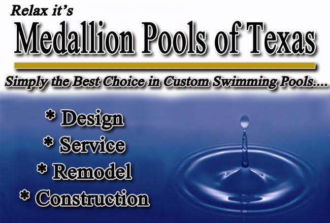 Medallion Pools Of Texas Logo