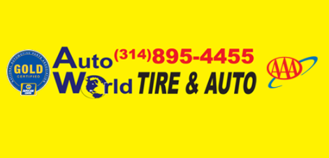 Auto World, Tire and Auto Logo