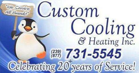 Custom Cooling & Heating, Inc. Logo