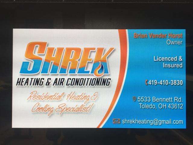 Shrek Heating & Air Conditioning Logo