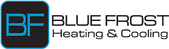 Blue Frost Heating and Cooling Logo