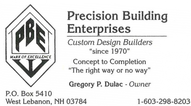 Precision Building Enterprises Logo