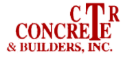 C T R Concrete & Builders Inc. Logo