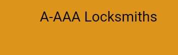 A-AAA Locksmiths, LLC Logo