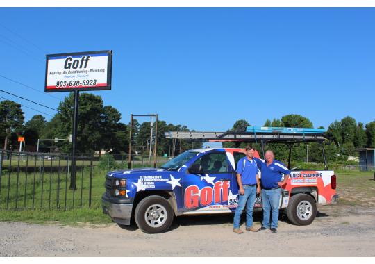 Goff Heating, Air Conditioning & Plumbing Logo