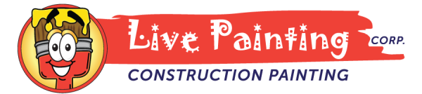 Live Painting Corporation Construction Painting Logo