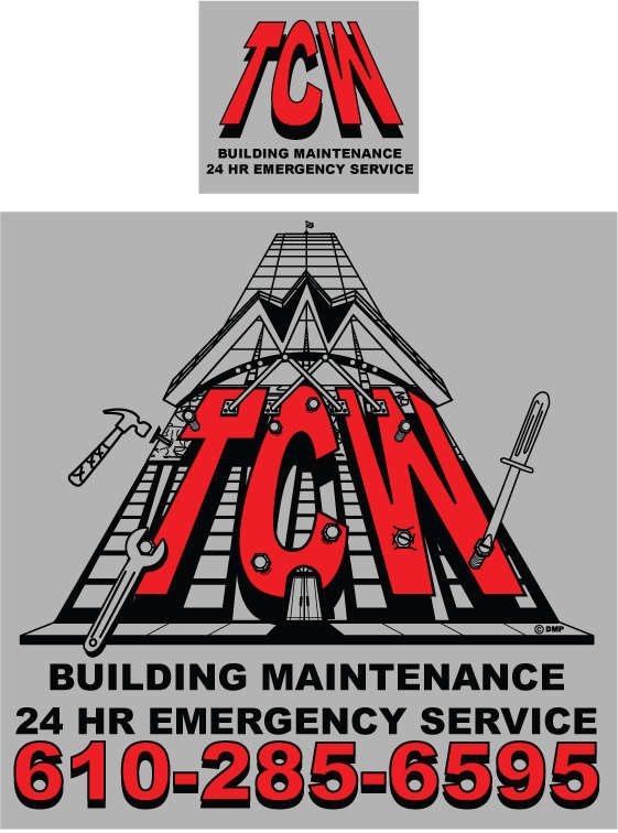 T C W  Building Maintenance Logo