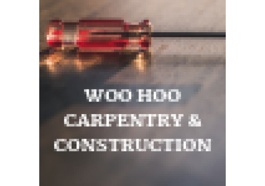 Woo Hoo Carpentry & Construction Logo