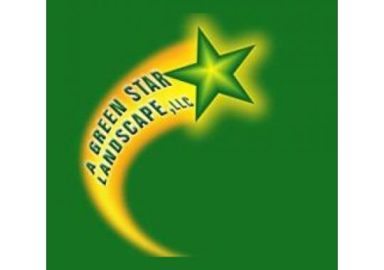 A Green Star Landscape, LLC Logo
