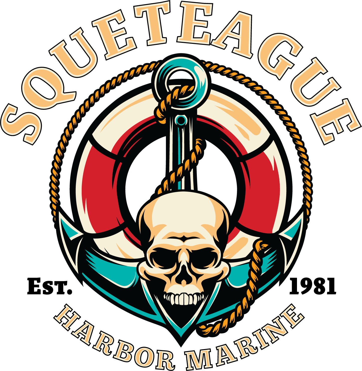 Squeteague Harbor Marine Logo