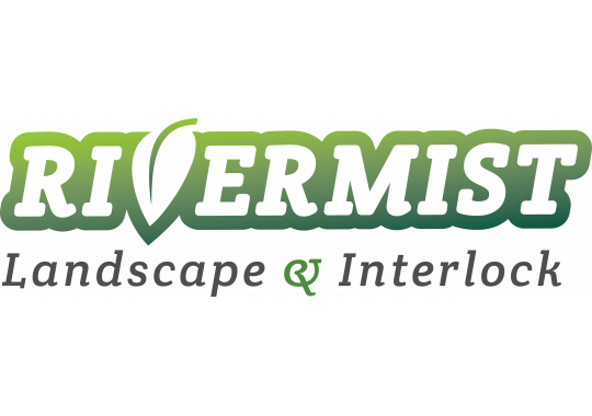 RiverMist Landscape & Interlock Logo
