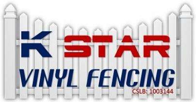K Star Vinyl Fencing and Patio Cover Logo