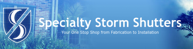 Specialty Storm Shutters Logo