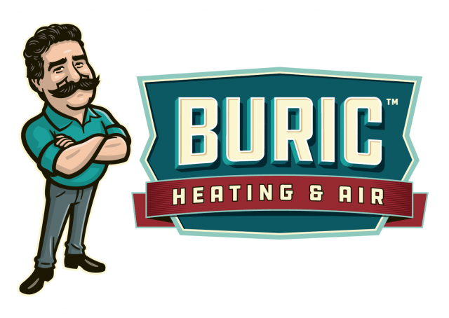 Buric Heating and Air Conditioning Logo