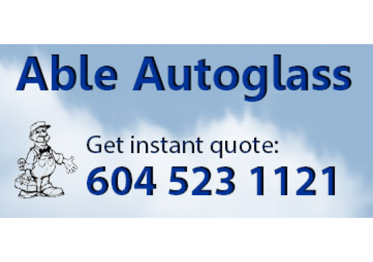 Able Auto Glass Ltd. Logo