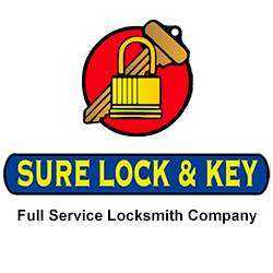 Sure Lock and Key Logo