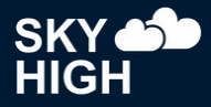 Sky High Roofing & Siding Logo