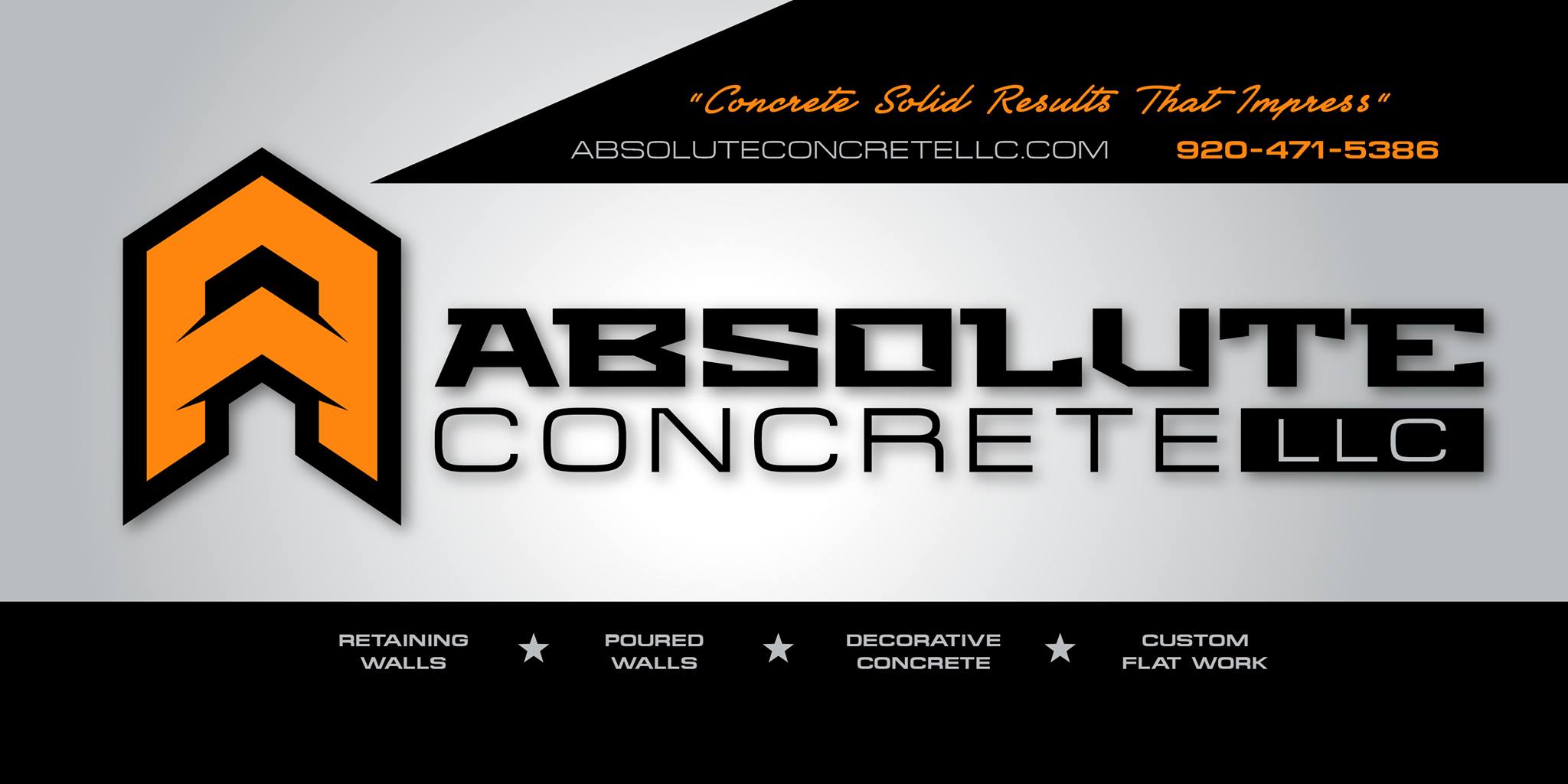 Absolute Concrete, LLC Logo