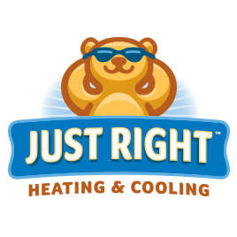 Just Right Heating and Cooling Logo