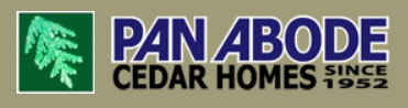 Pan Abode Cedar Homes Logo