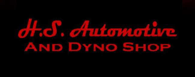 H.S. Automotive and Dyno Shop Logo