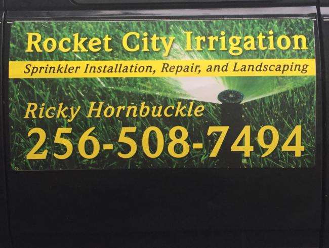 Rocket City Irrigation Logo