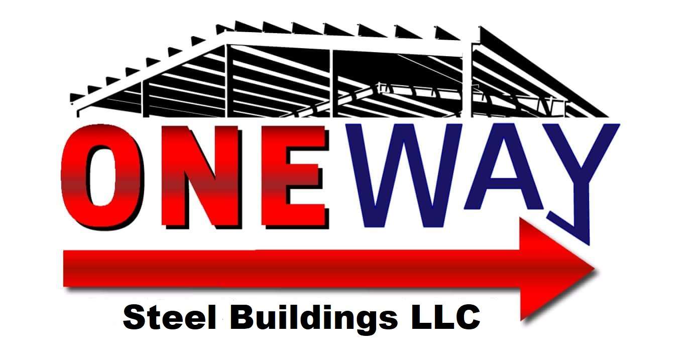 One Way Steel Buildings LLC Logo