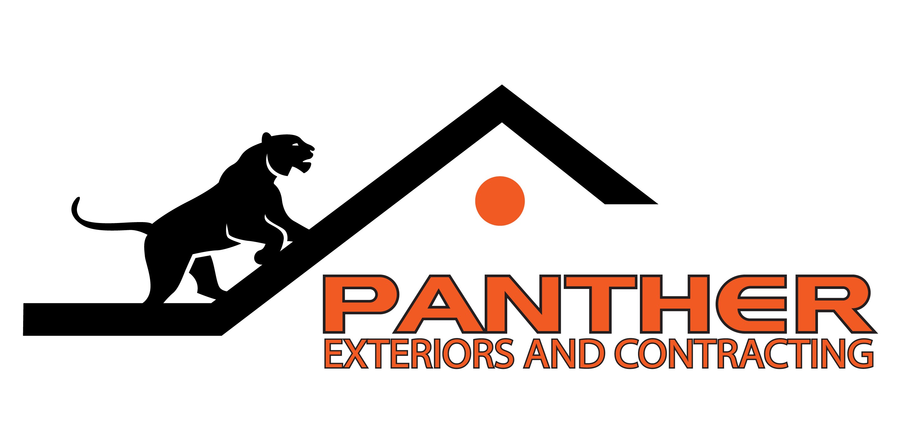 Panther Exteriors & Contracting Logo