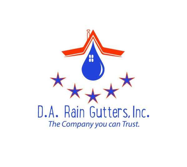 D A Rain Gutters Inc Logo