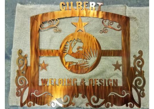 Gilbert Welding & Design Logo