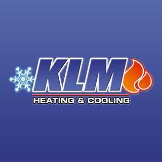 KLM Heating and Cooling Logo