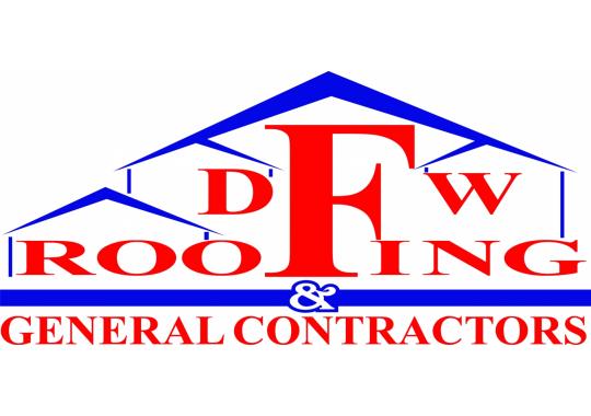 DFW Roofing & General Contractors Logo