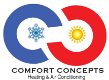 Comfort Concepts Heating & Air Conditioning Logo