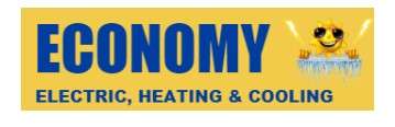 Economy Electric, Heating and Cooling Logo