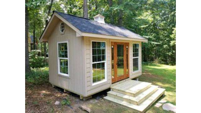 Small Garden Office Shed - Landhausstil