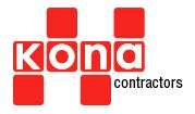 Kona Contractors, LLC Logo