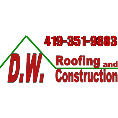 D.W. Roofing and Construction LLC Logo