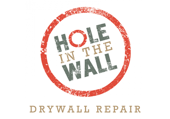 Hole in the Wall Drywall Repair Logo