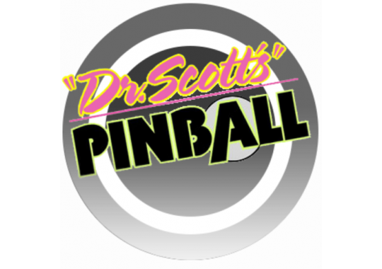 "Dr. Scott's"  Pinball Repair Logo