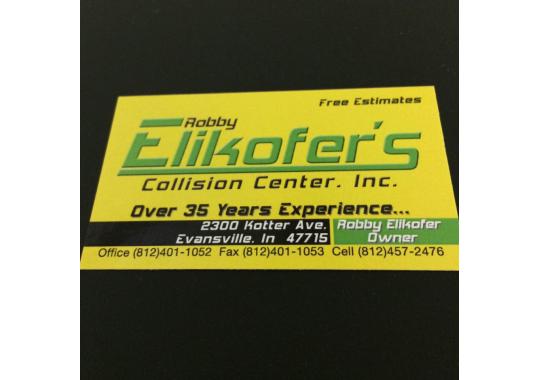 Robby Elikofer's Collision Center, Inc. Logo