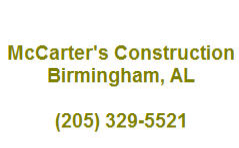 McCarter's Construction Logo