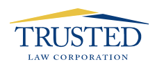 Trusted Law Corporation Logo