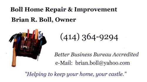 Boll Home Repair & Improvement Logo