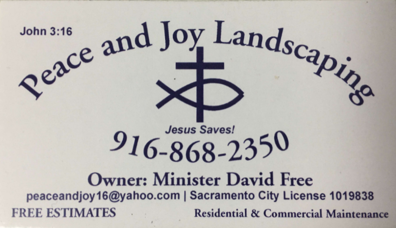 Peace & Joy Landscaping Logo