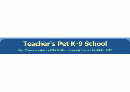 Teacher's Pet K-9 School Logo