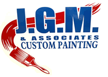 J.G.M. & Associates Custom Painting, Inc.  Logo